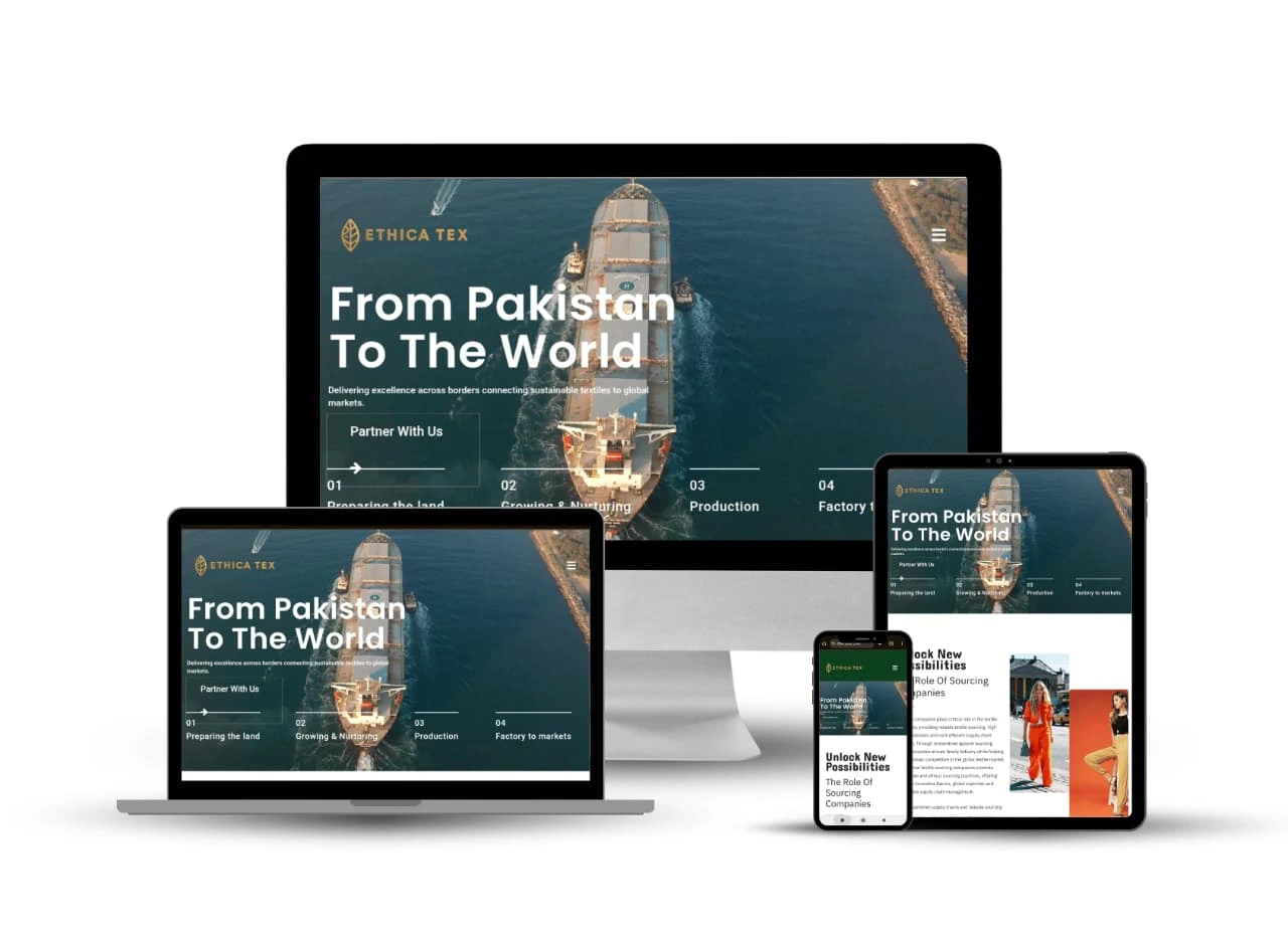 Indesign Solution homepage banner showcasing modern web design and SEO branding